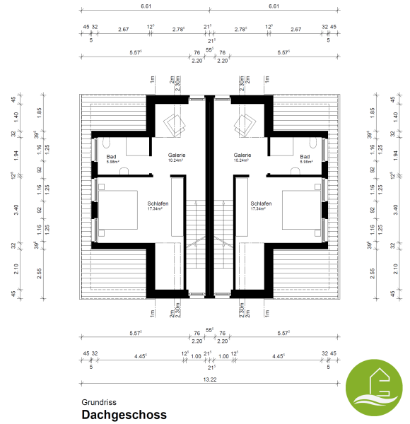 Grundriss Dachgeschoss
